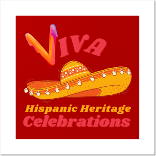 Viva Hispanic Heritage Posters and Art